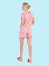 05 pijama feminino americano rosa coracao bela notte
