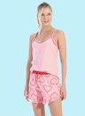 pijama curto feminino alca rosa coracao bela notte 2