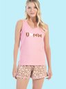 01 pijama feminino docura animal print bela notte