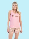 02 pijama feminino docura animal print bela notte