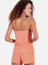 02 pijama feminino alcinha crepe coral bela notte