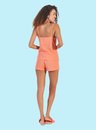 05 pijama feminino alcinha crepe coral bela notte