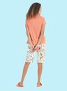 06 pijama feminino bata aberto coral bela notte
