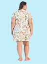 camisola plus size floral bela notte 4