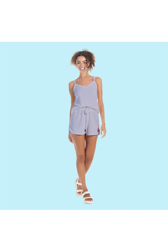 03 pijama feminino curto alcinha lilas bela notte