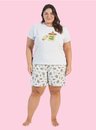 04 pijama feminino plus size familia abacate mescla bela notte