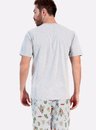 06 pijama masculino adulto familia abacate mescla bela notte