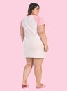 05 camisola plus size rose bicho preguica bela notte