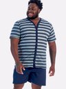 pijama curto plus size adulto masculino aberto bela notte2