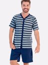 pijama curto plus size adulto masculino aberto bela notte2