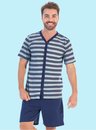 pijama curto plus size adulto masculino aberto bela notte6