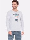 05 pijama masculino adulto good night bela notte