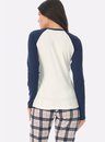 01 pijama feminino off white familia best mommy bela notte