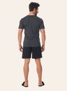 05 pijama masculino curto adulto listrado bela notte