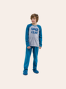 02 pijama masculino juvenil super filho bela notte