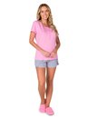 03 pijama feminino adulto aberto rosa bela notte