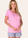 04 pijama feminino adulto aberto rosa bela notte