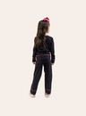 01 pijama infantil feminino malha botone bela notte