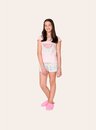 02 pijama juvenil feminino sweet summer rosa bela notte
