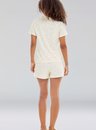 03 pijama feminino adulto americano curto limao siciliano bela notte