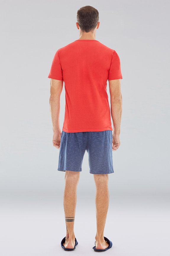 01 pijama masculino adulto curto natal bela notte