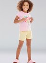 01 pijama infantil juvenil feminino abacaxi bela notte