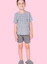 05 pijama infantil masculino mescla caca palavras filho bela notte