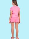 04 pijama feminino juvenil doce verao pink bela notte