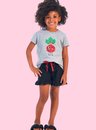 05 pijama feminino infantil familia legumes mescla bela notte