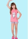 06 pijama infantil feminino pessego catcktail bela notte