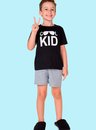 06 pijama infantil masculino preto cool kid bela notte