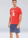 04 pijama masculino adulto curto natal bela notte