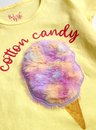 13 pijama feminino infantil amarelo cotton candy bela notte