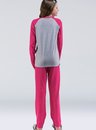 01 pijama feminino juvenil super filha bela notte