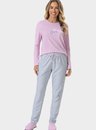 03 pijama feminino adulto manga longa sleep bela notte