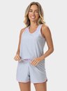 02 pijama femino adulto regata sleep bela notte