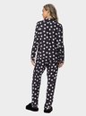 01 pijama feminino adulto americano longo stars bela notte