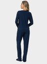 01 pijama feminino adulto longo viscolycra bela notte