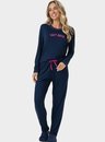 03 pijama feminino adulto longo viscolycra bela notte