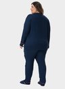 01 pijama feminino plus size viscolycra bela notte