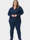 03 pijama feminino plus size viscolycra bela notte