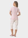 01 pijama feminino adulto capri xadrez bela notte