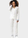 03 pijama feminino adulto americano longo bear bela notte