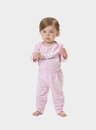 02 pijama bebe feminino carneirinho bela notte