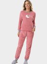 03 pijama feminino adulto fleece night bela notte