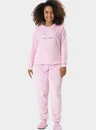 01 pijama feminino adulto fleece cat bela notte