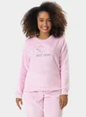 02 pijama feminino adulto fleece cat bela notte