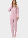 01 pijama feminino adulto aberto ribana listrada bela notte
