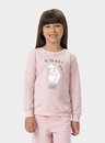 02 pijama feminino infantil longo love bear bela notte rosa