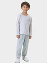 01 pijama masculino infantil longo donuts bela notte